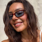 INDY Sunglasses - Tortoise Shell Joey with Blue Lens