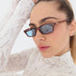 INDY Sunglasses - Tortoise Shell Joey with Blue Lens