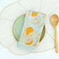 Elana Gabrielle - Clementine Linen Tea Towel