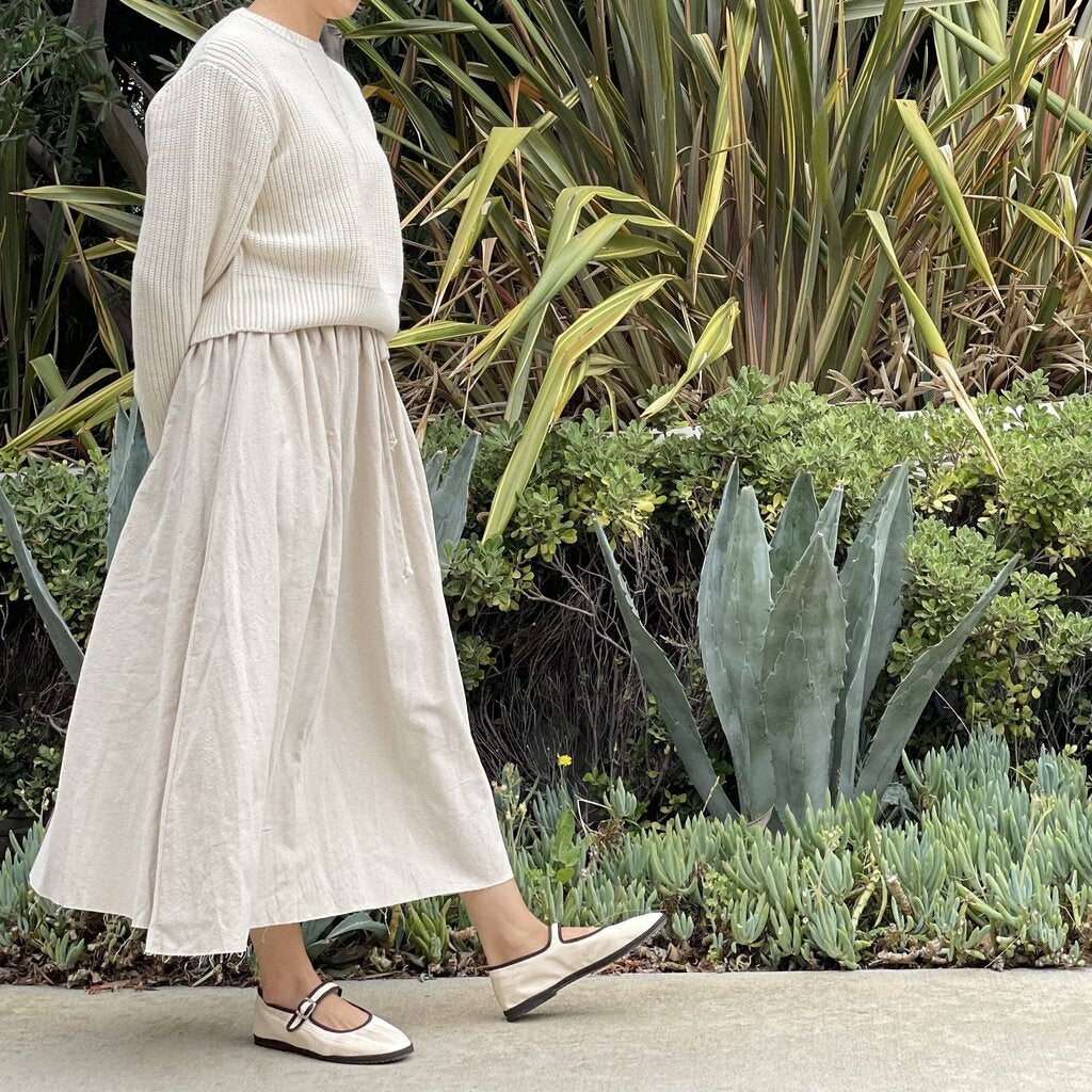 April Meets October - Oat Easy Skirt - Small/Medium
