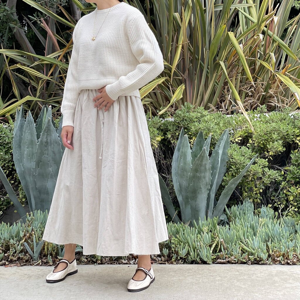 April Meets October - Oat Easy Skirt - Small/Medium