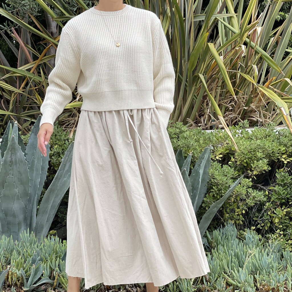 April Meets October - Oat Easy Skirt - Small/Medium