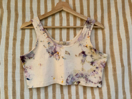 Mira Blackman - Twilight Ice-dyed Peitho Crop - XLarge