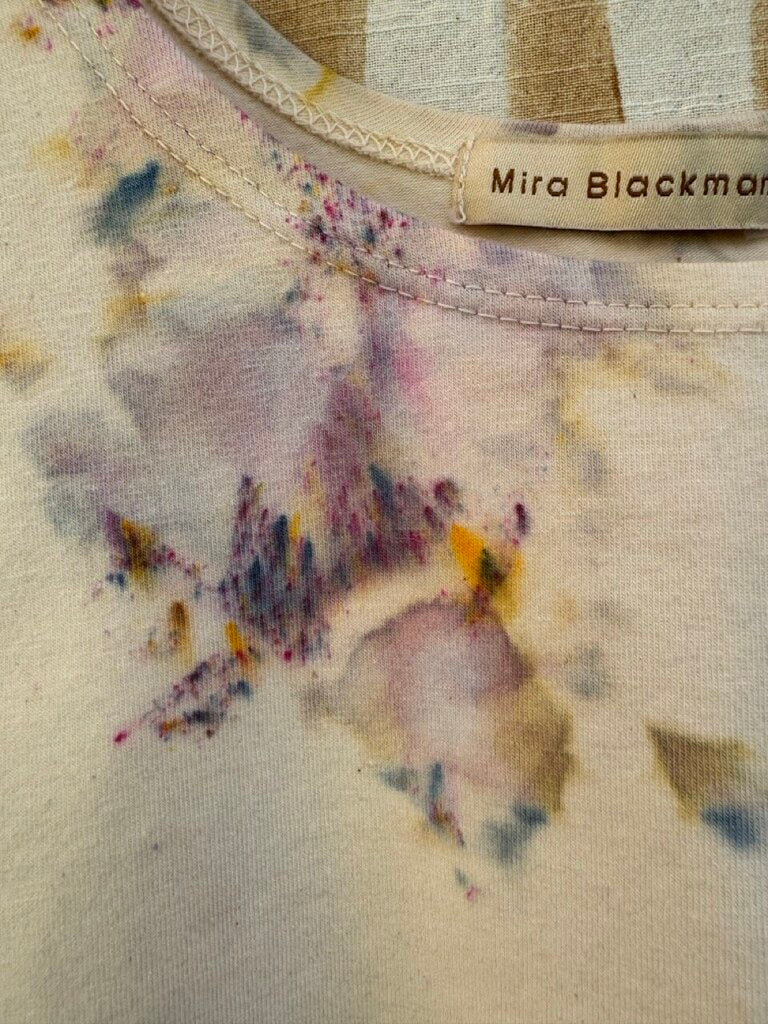 Mira Blackman - Twilight Ice-dyed Peitho Crop - XLarge