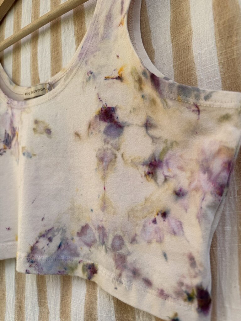 Mira Blackman - Twilight Ice-dyed Peitho Crop - XLarge