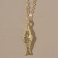 Mountainside Jewelry - Pescadero Gold Vermeil Pendant Necklace - 18" Cable Chain