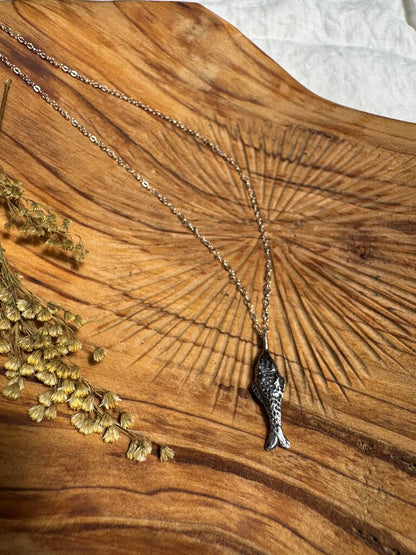 Mountainside Jewelry - Pescadero Sterling Silver Pendant Necklace - 20" Box Chain