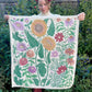 Lili Arnold Studios - Summer Garden Organic Cotton Tea Towel
