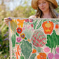 Lili Arnold Studios - Veggie Garden Organic Cotton Tea Towel
