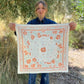 Lili Arnold Studios - California Poppies Hemp & Organic Cotton Bandana