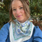 Lili Arnold Studios - Cornflowers Hemp & Organic Cotton Bandana