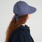 reifhaus - Indigo Check Soleil Bonnet
