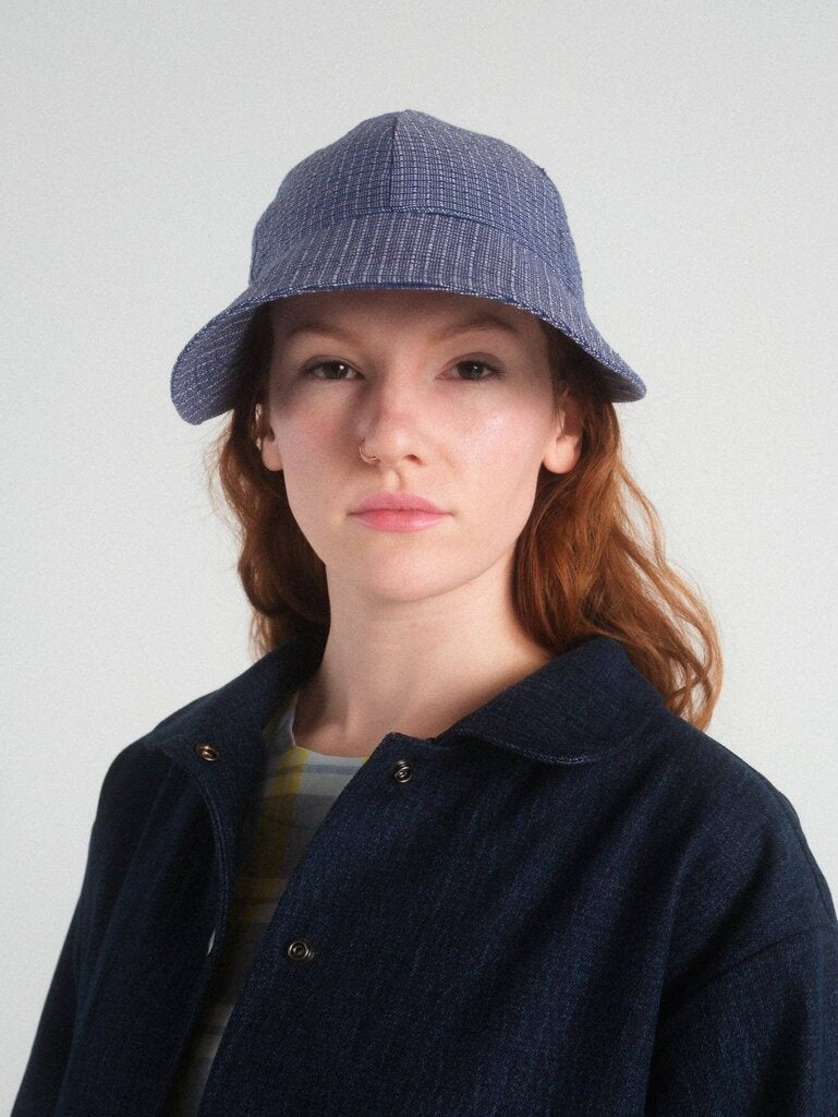 reifhaus - Indigo Check Soleil Bonnet