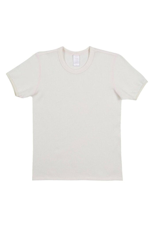J. Marin Co. - Organic Cotton Thermal Surplus Tee - White - Medium