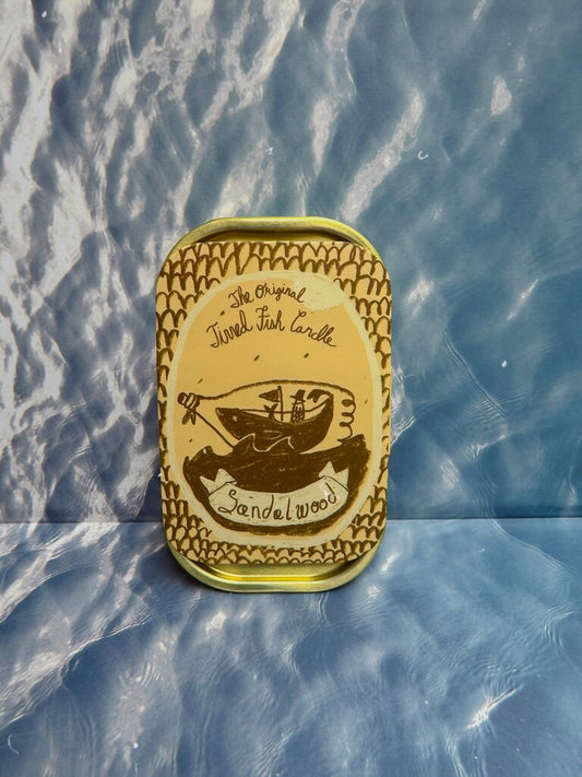 Tinned Fish - Sandalwood Tinned Fish Candle
