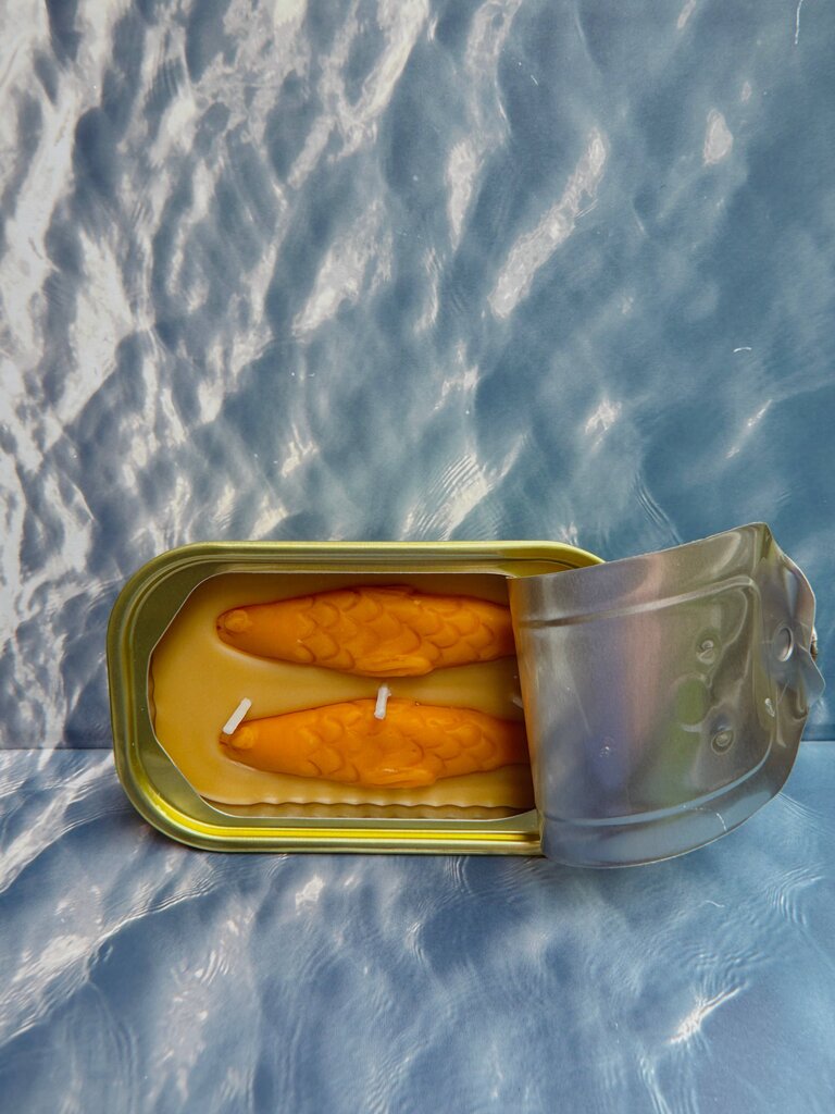 Tinned Fish - Sandalwood Tinned Fish Candle