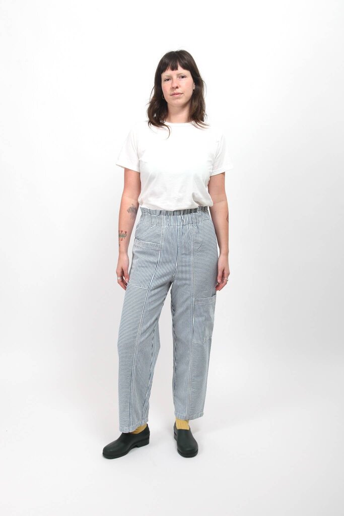 Gravel & Gold - Hickory Stripe Rally Pants - Size 2