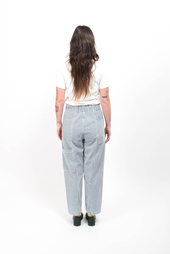 Gravel & Gold - Hickory Stripe Rally Pants - Size 2 (29/30 - 8/10)