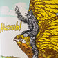 Old School Stationers - Local Letterpressed Notecard - "Huzzah" Sasquatch Rides Falcon Victory Card