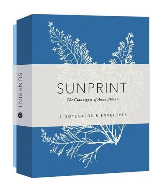 Chronicle Books - Anna Atkins' Sunprint Cyanotype Notecards - Set of 12