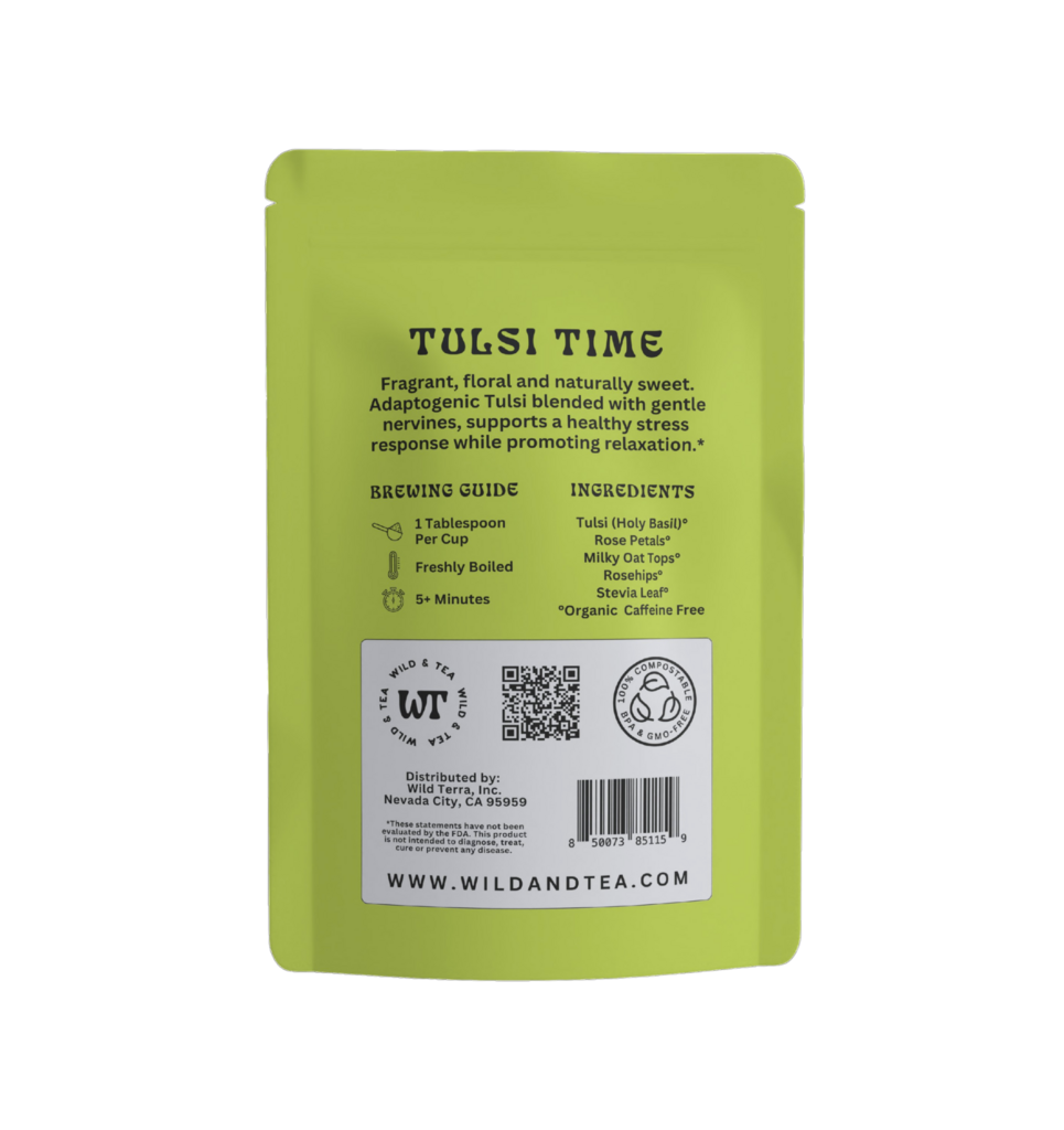 Wild & Tea - Tulsi Time Herbal Tea