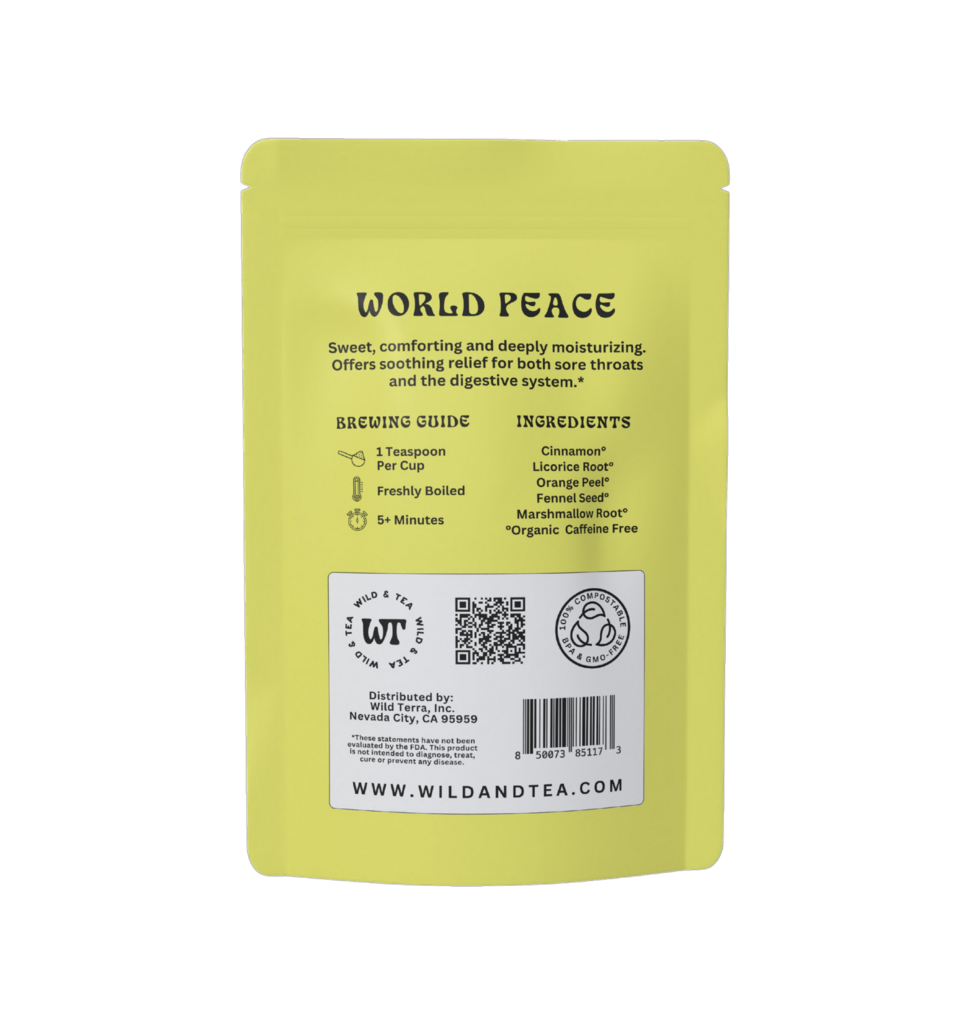 Wild & Tea - World Peace Herbal Tea