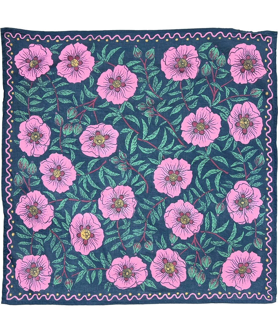 Lili Arnold Studios - Rock Rose Organic Cotton Bandana