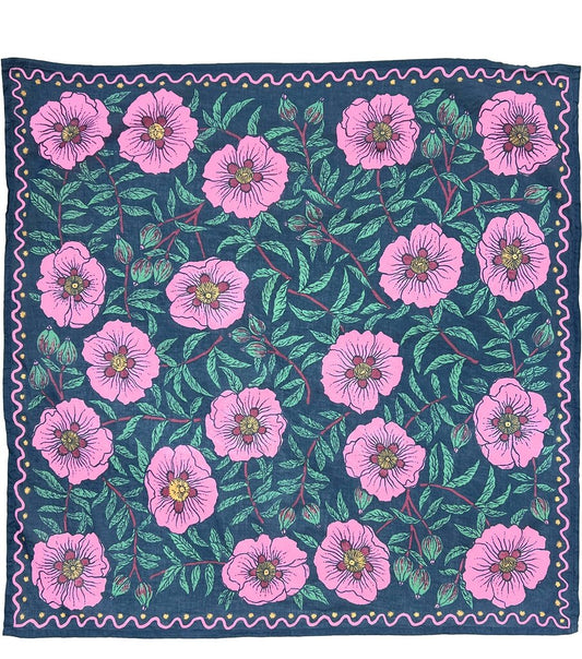 Lili Arnold Studios - Rock Rose Organic Cotton Bandana