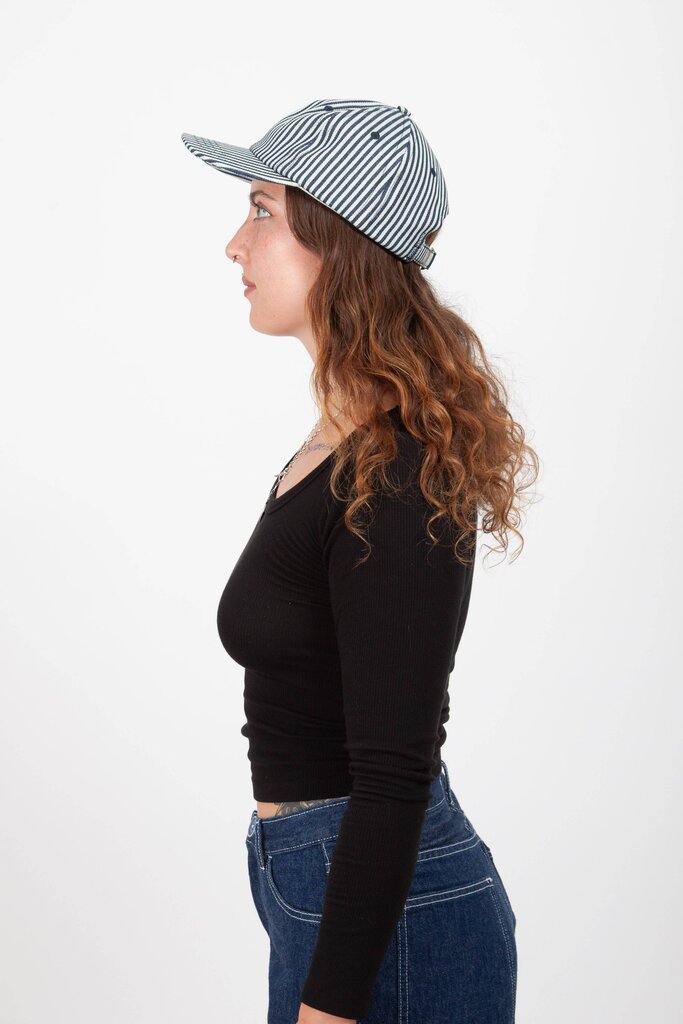 Gravel & Gold - Hickory Stripe Conductor Cap