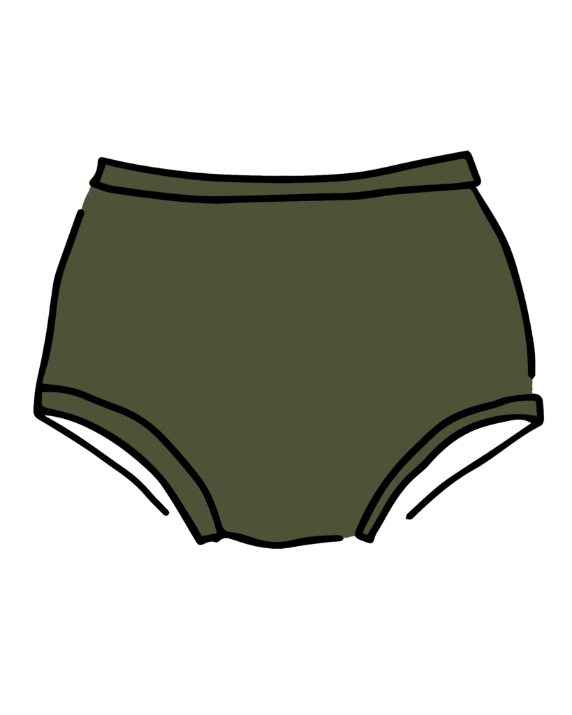 Thunderpants USA - Pickle Green Original Thundies - Medium