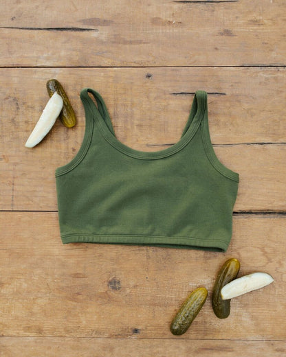 Thunderpants USA - Pickle Green Longline Bra - Small