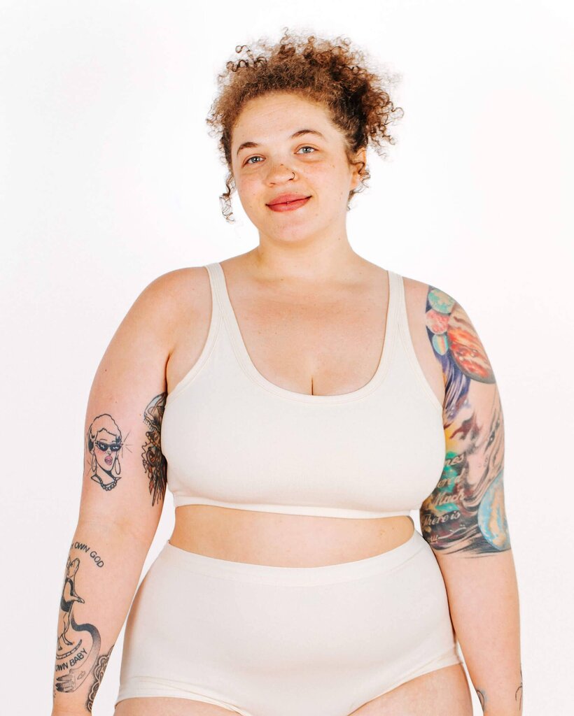 Thunderpants USA - Pickle Green Longline Bra - Large