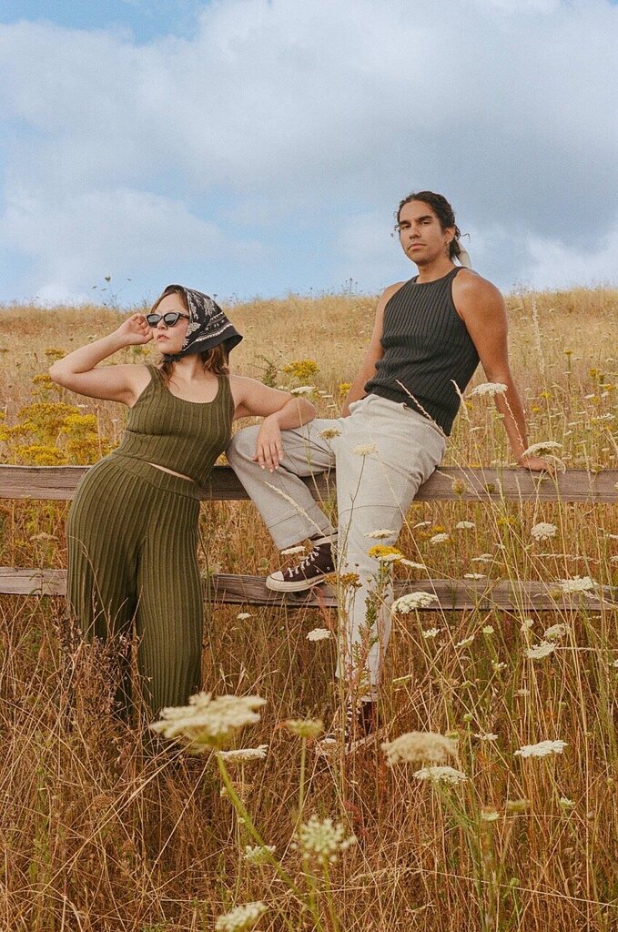 Elana Gabrielle - High Desert Organic Cotton Bandana - Black