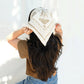 Elana Gabrielle - High Desert Organic Cotton Bandana - Cream
