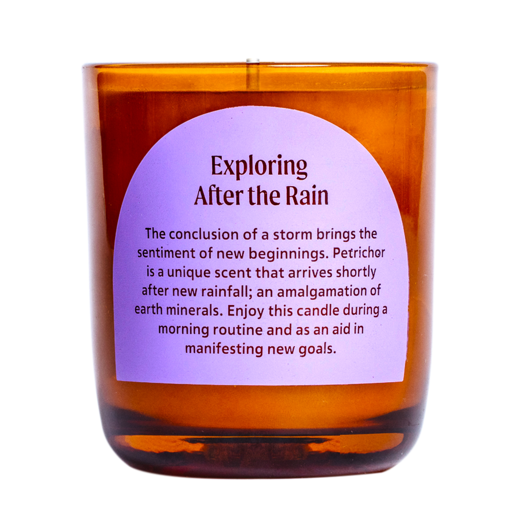 Night Blooms - Earth Petrichor Soy Wax Candle