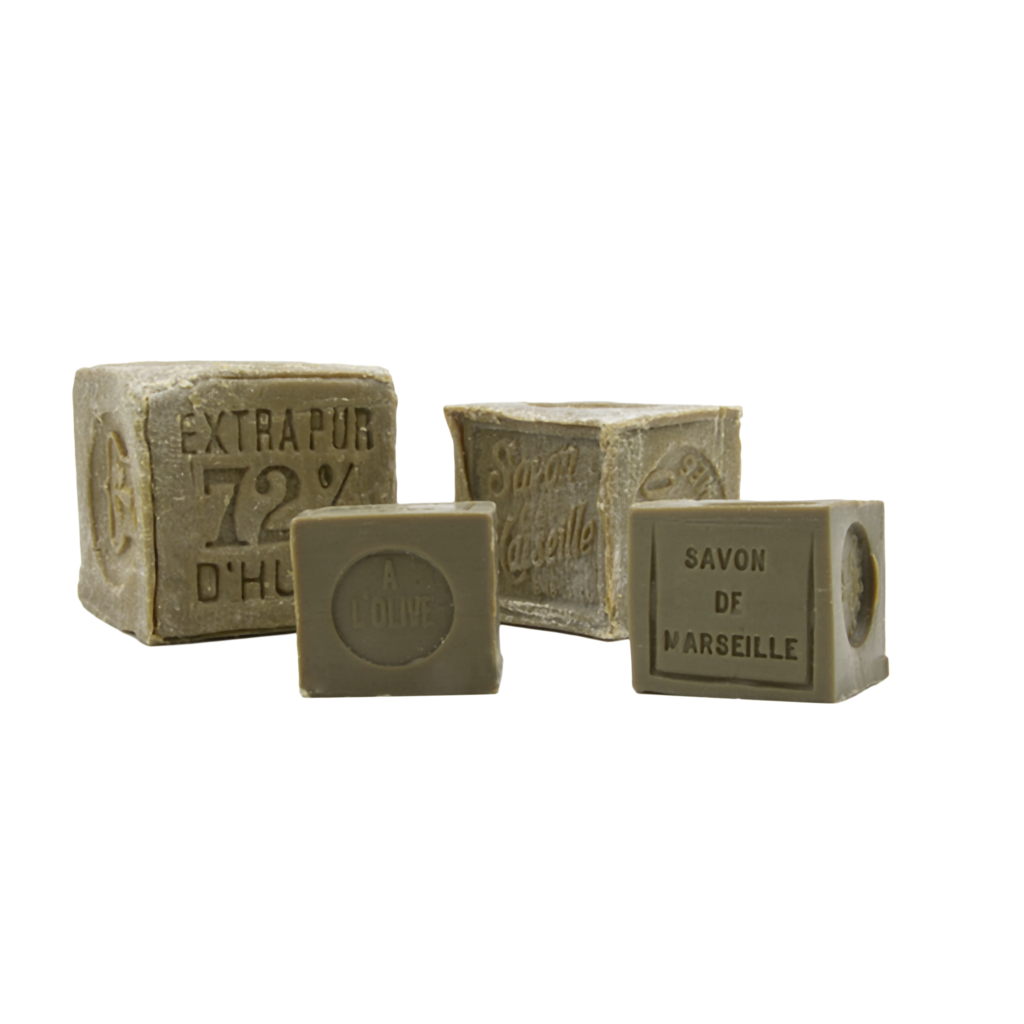 CHAMARREL - Savon de Marseille - Artisanal French Block Soap - Extra Pure Olive Oil