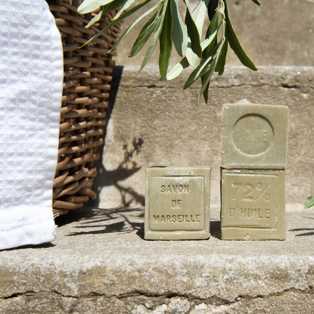 CHAMARREL - Savon de Marseille - Artisanal French Block Soap - Extra Pure Olive Oil