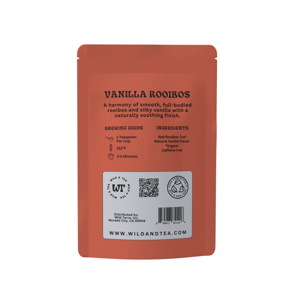 Wild & Tea - Vanilla Rooibos Herbal Tea