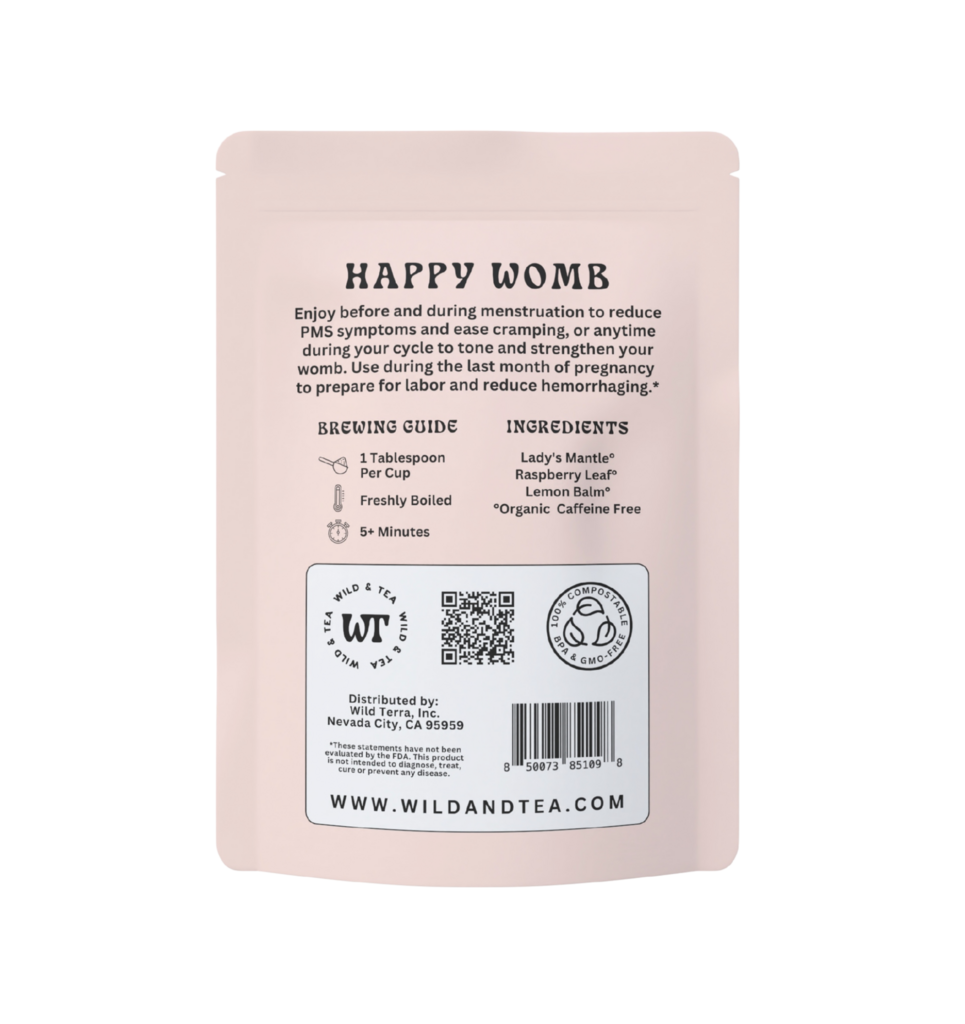 Wild & Tea - Happy Womb Herbal Tea