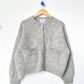Le Bon Shoppe - Heathered Grey Amelie Alpaca Cardigan - Medium/Large