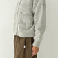Le Bon Shoppe - Heathered Grey Amelie Alpaca Cardigan - Medium/Large