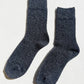 Le Bon Shoppe - Charcoal Pointelle Cashmere-blend Socks