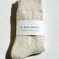 Le Bon Shoppe - Cream Pointelle Cashmere-blend Socks