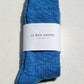 Le Bon Shoppe - Azure Blue Cottage Socks