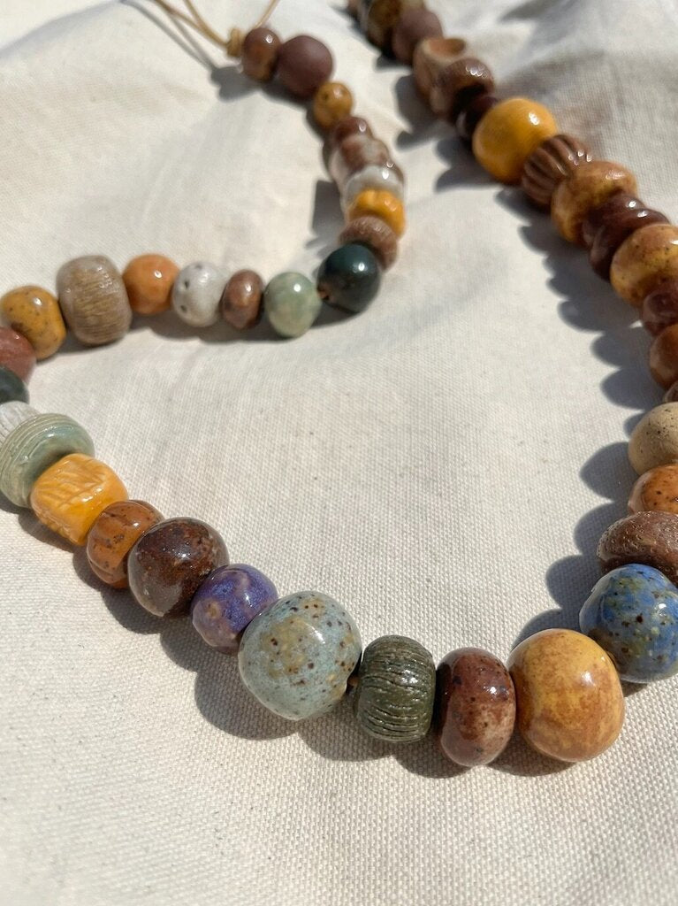 Roaming Barefoot - Ceramic Beaded Bunting