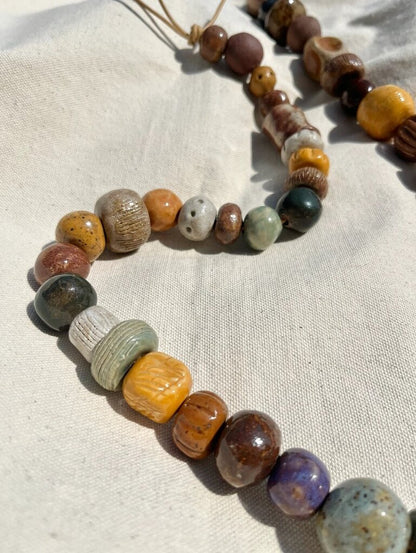 Roaming Barefoot - Ceramic Beaded Bunting