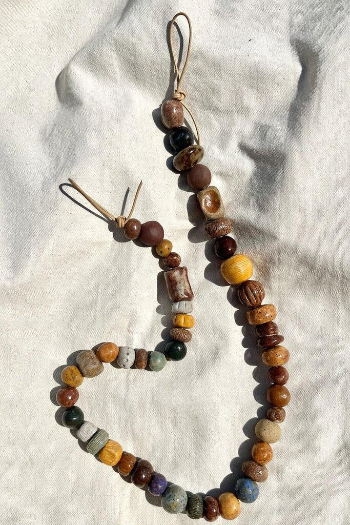 Roaming Barefoot - Ceramic Beaded Bunting