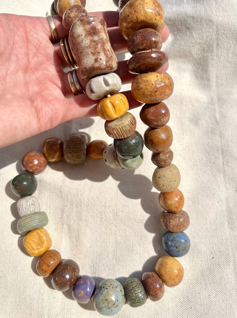 Roaming Barefoot - Ceramic Beaded Bunting