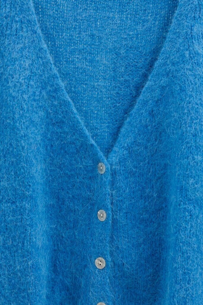 la maison des fibres naturelles - Maya Bleu Woolen Knit Vest - One Size
