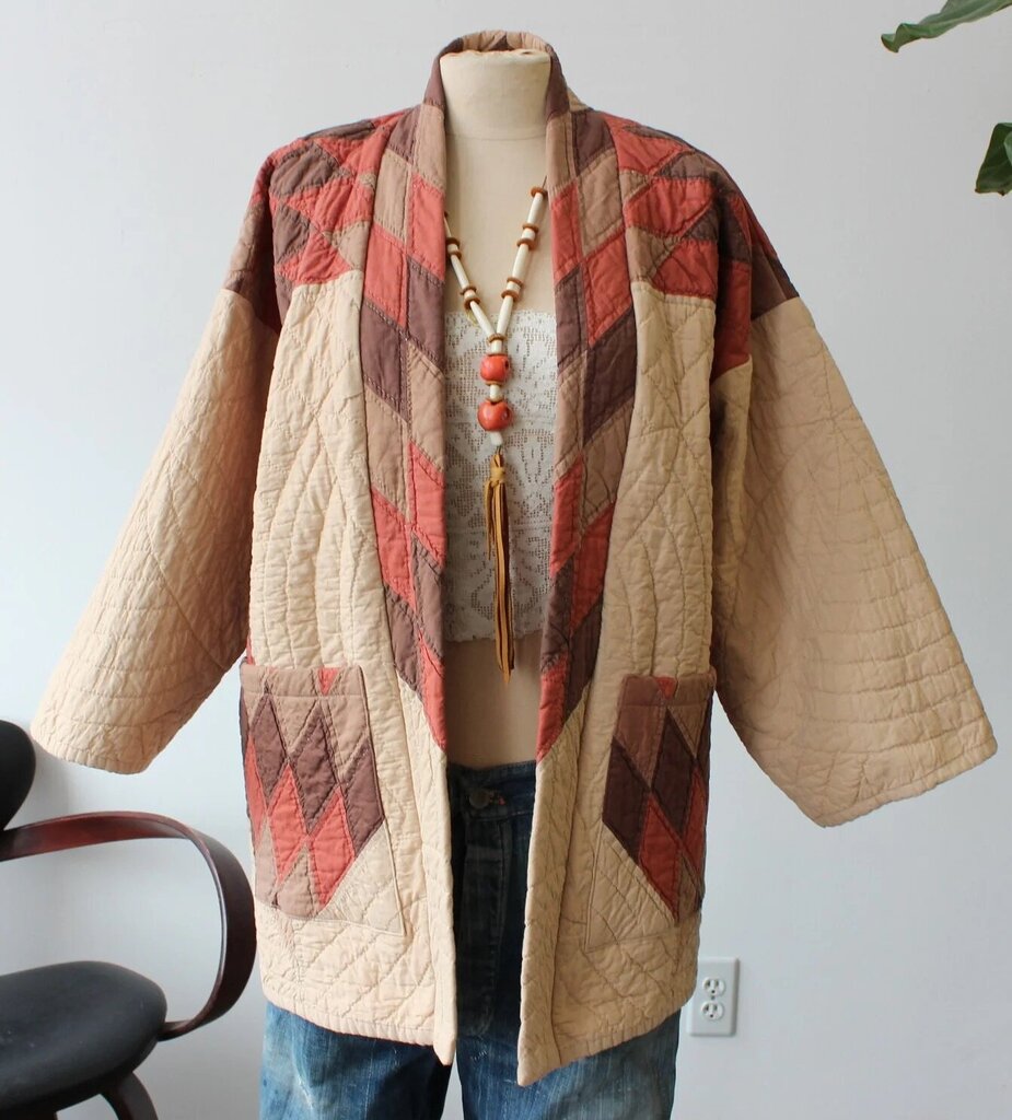 The Highlands Foundry - 1900's Lonestar Quilt Jacket - Small/Medium